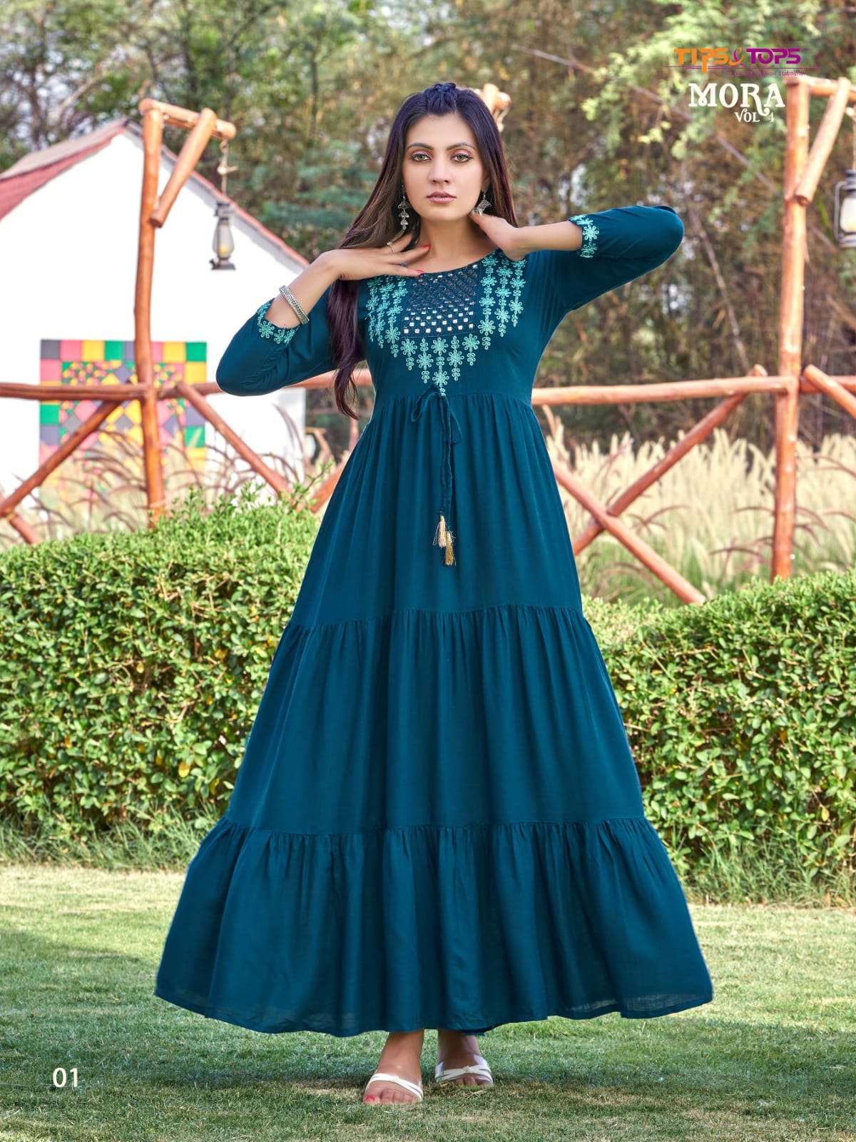 Long tops kurtis sales